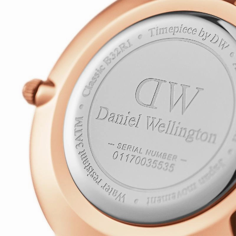 Daniel Wellington Petite Durham Rose Gold Watch 32mm