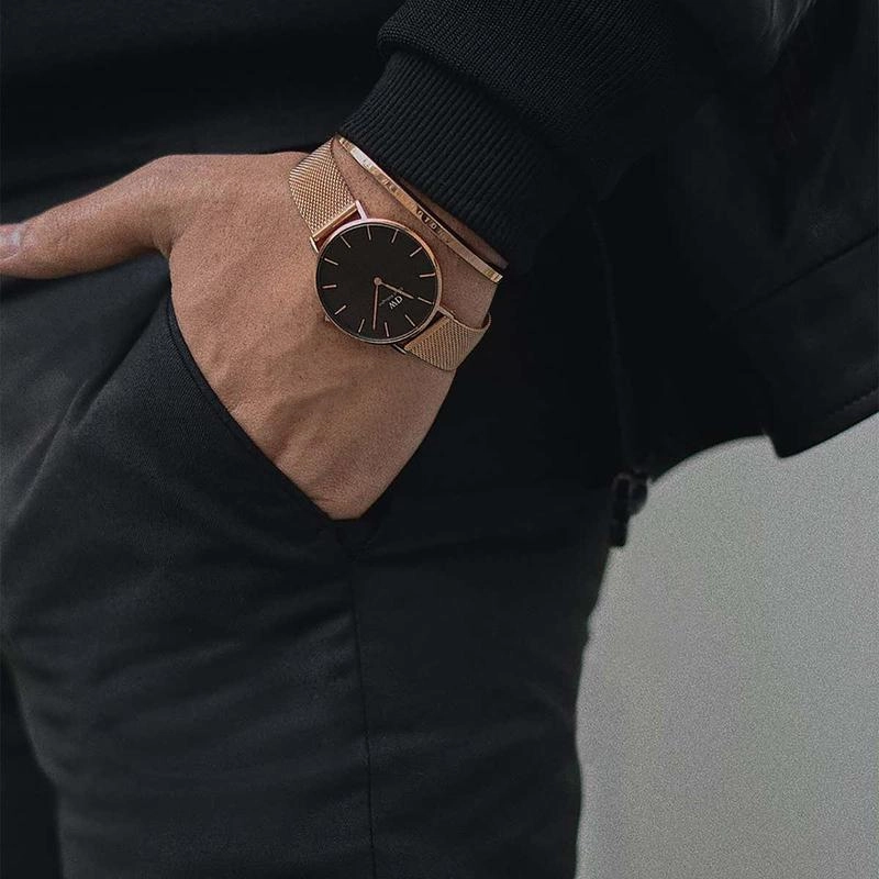 Daniel Wellington Petite Melrose Rose Gold Watch 36mm