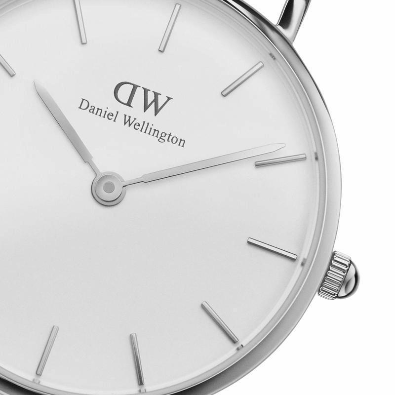 Daniel Wellington Petite Sterling Silver Watch 28mm
