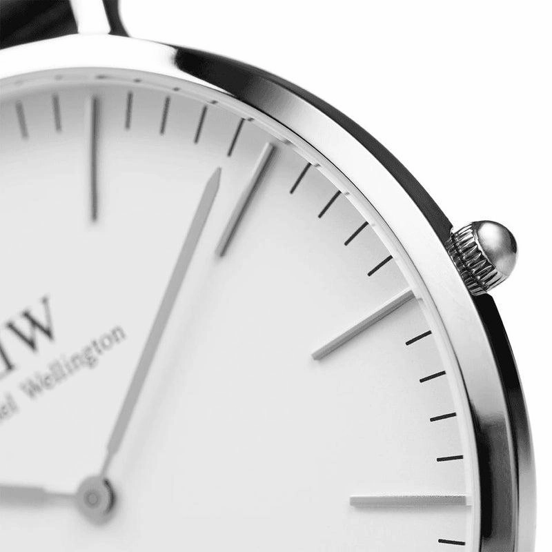 Daniel Wellington Sheffield Silver Classic Watch 40mm
