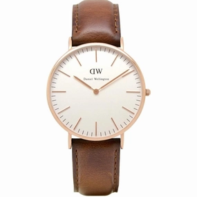 Daniel Wellington St Mawes Rose Gold Classic Watch 40mm