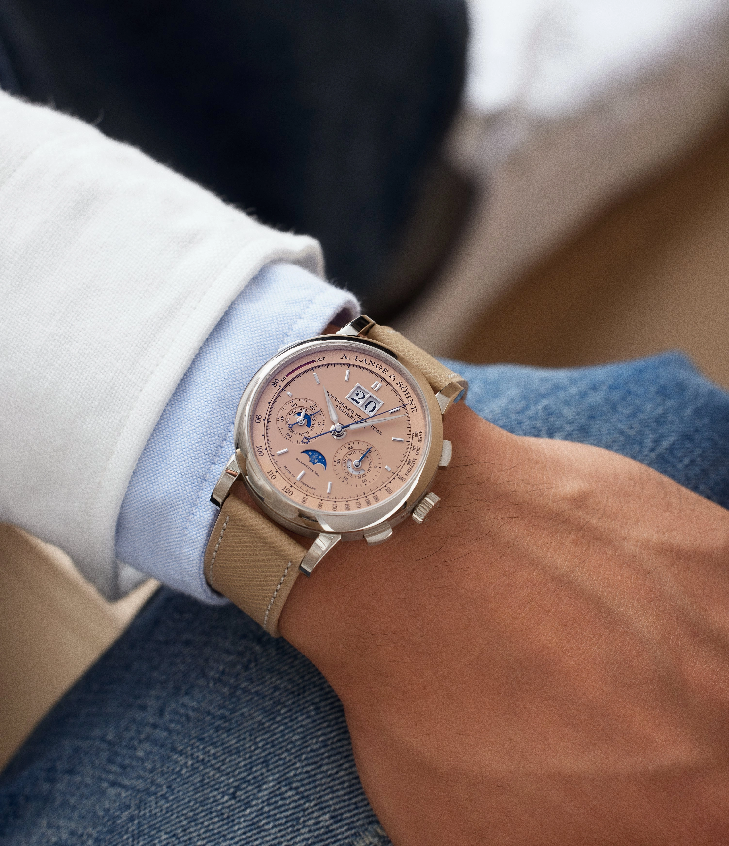 Datograph Perpetual Tourbillon | 740.056 | White Gold