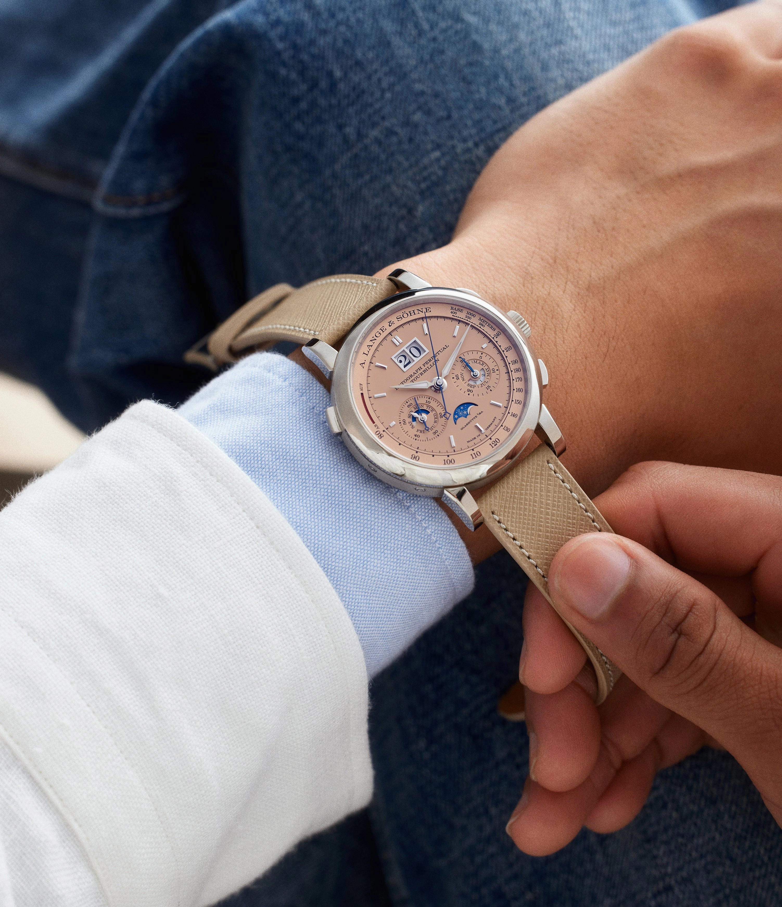 Datograph Perpetual Tourbillon | 740.056 | White Gold
