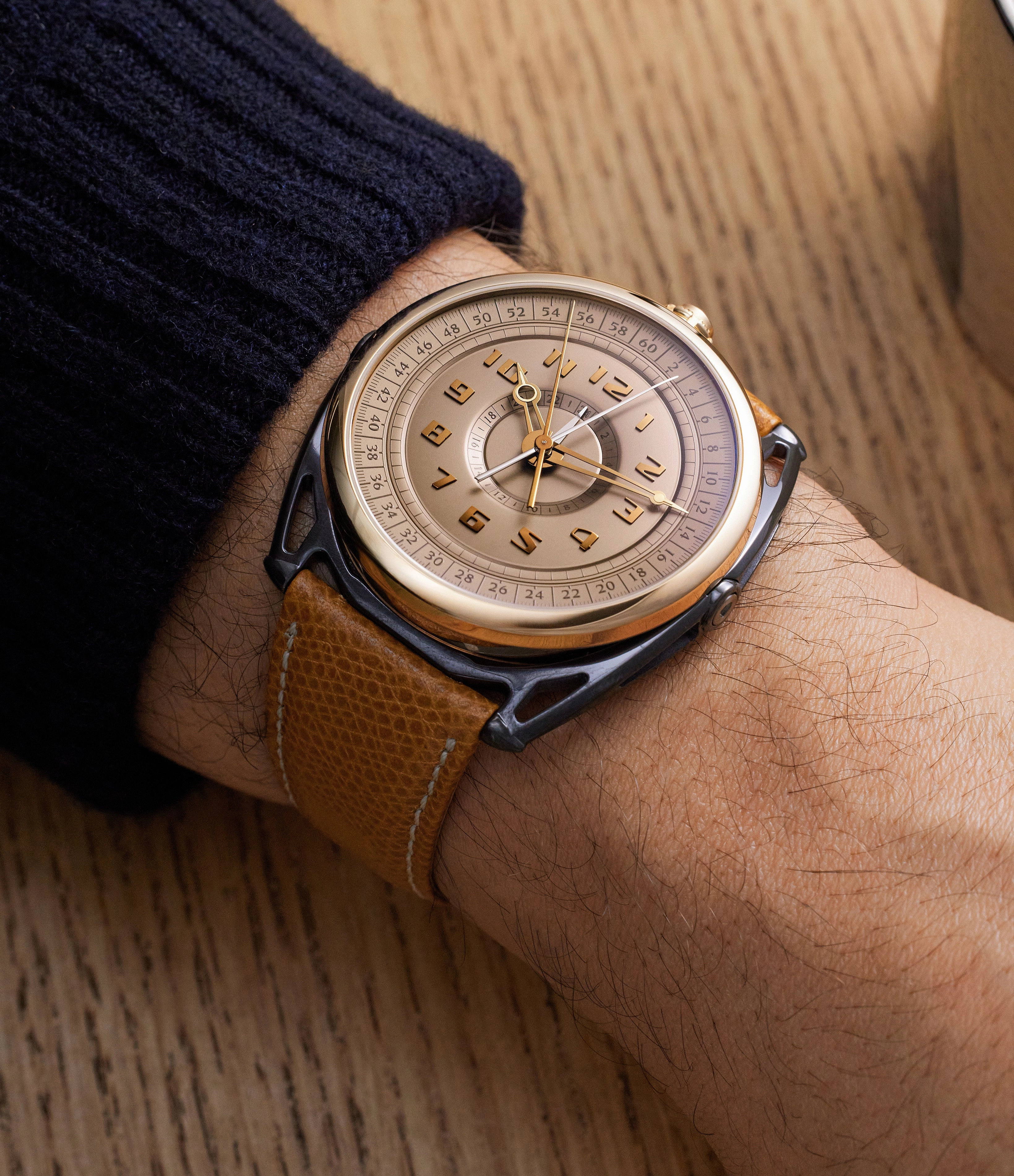 DB28 Maxichrono | CS151 | Rose Gold & Zirconium