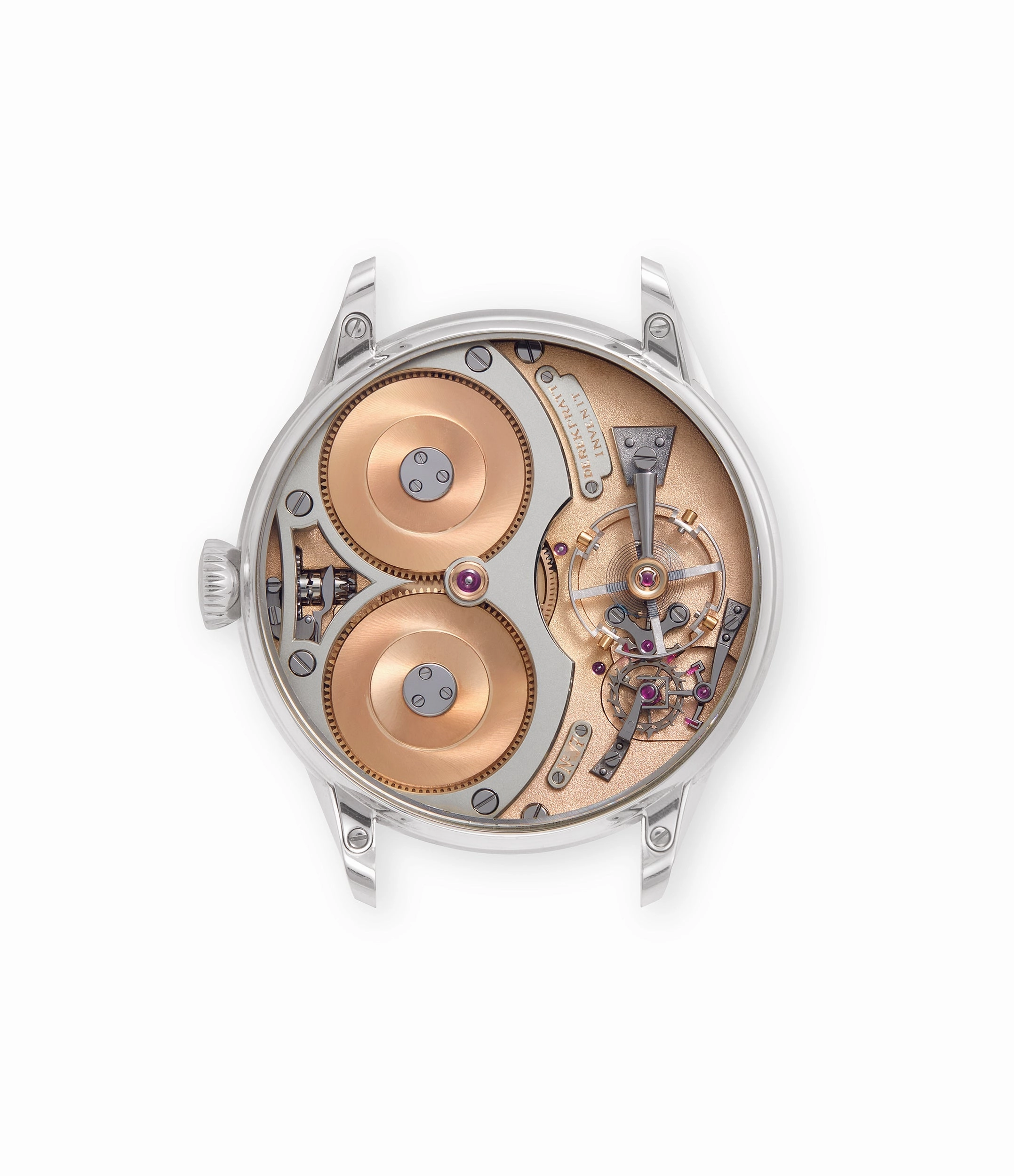 Derek Pratt by Luca Soprana | Remontoir dEgalit | Stainless Steel