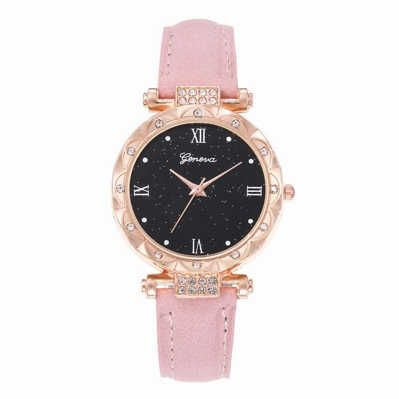 Diamond Roman Round Ladies Watch