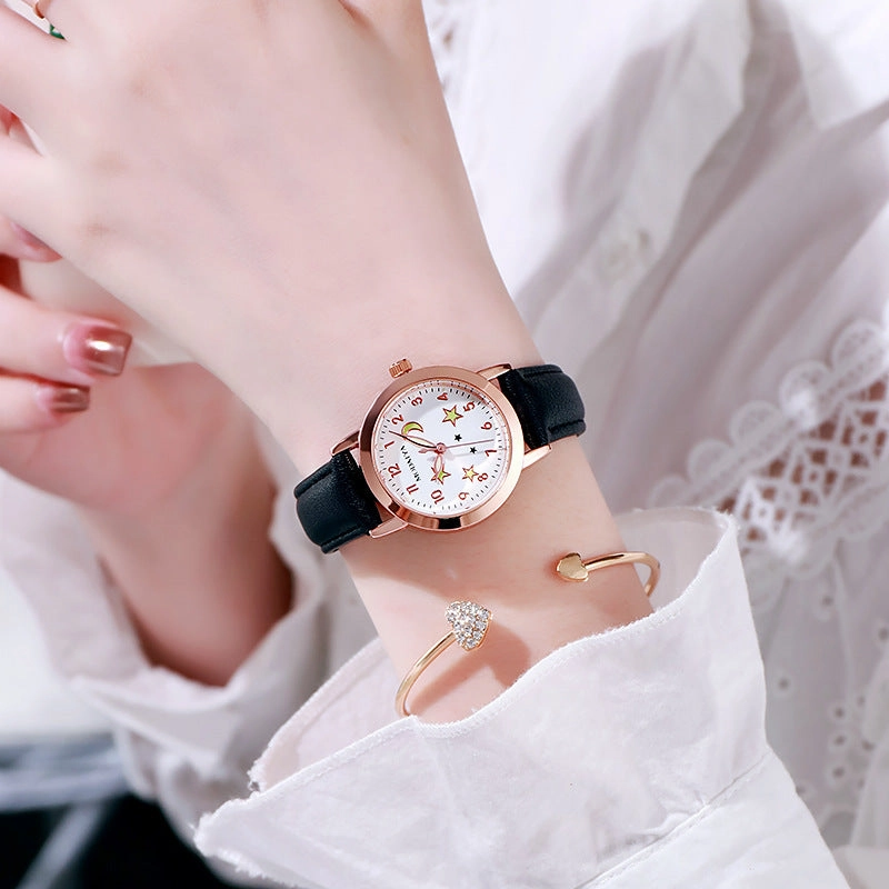 Digital Womens Watch Korean Style Waterproof