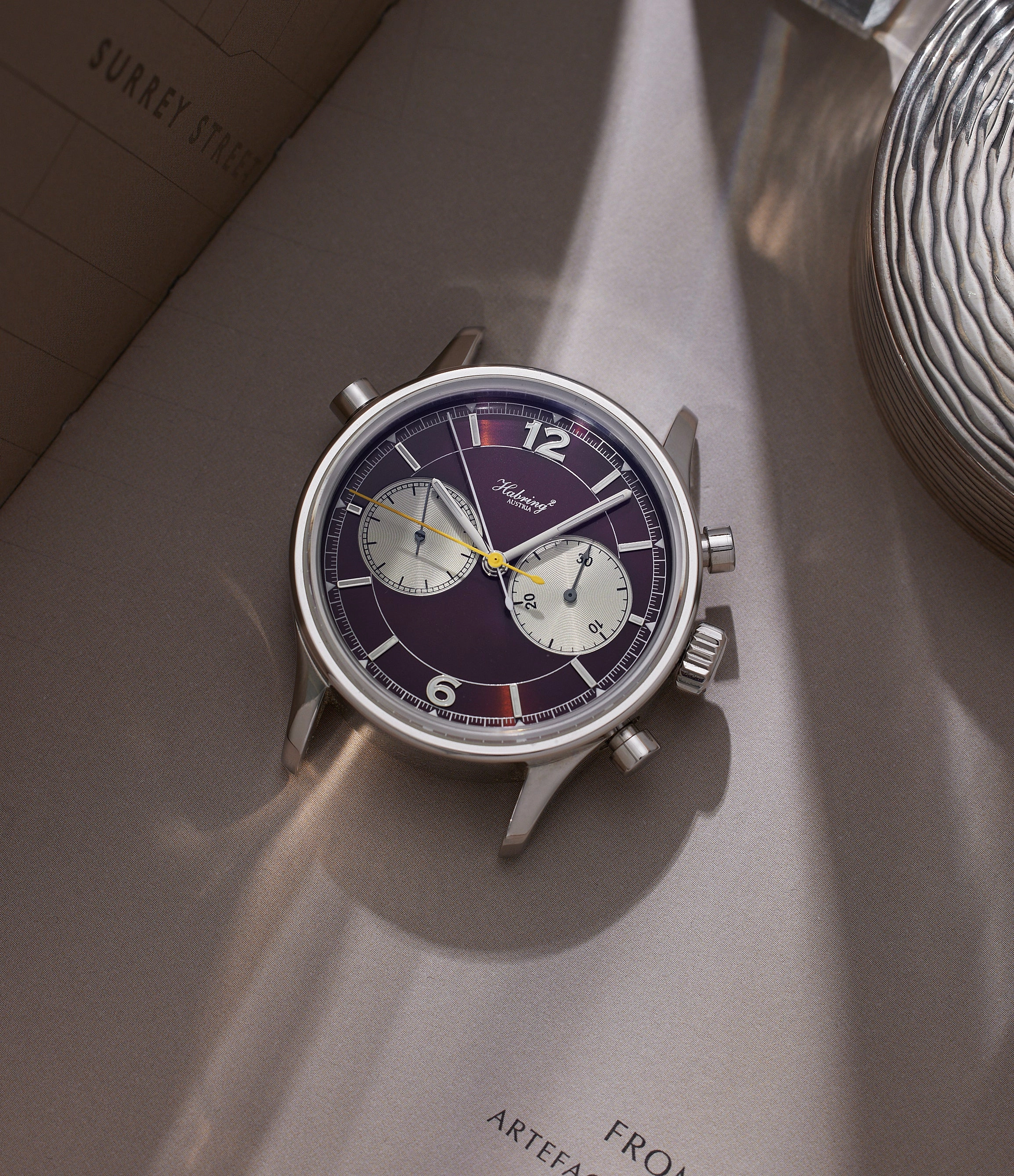 Doppel 2.0 | brown dial | Stainless Steel