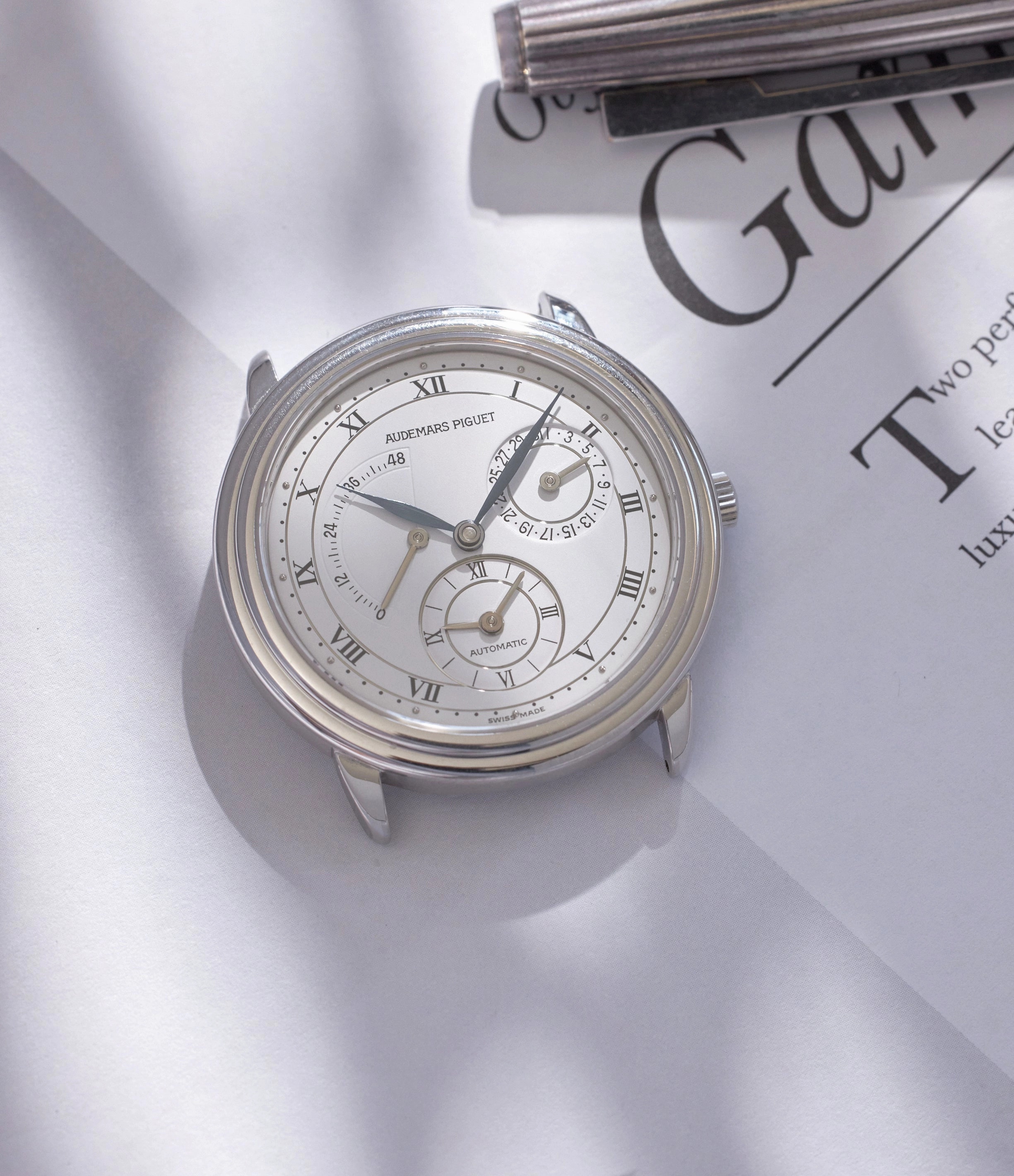 Dual Time 25685PT | Platinum