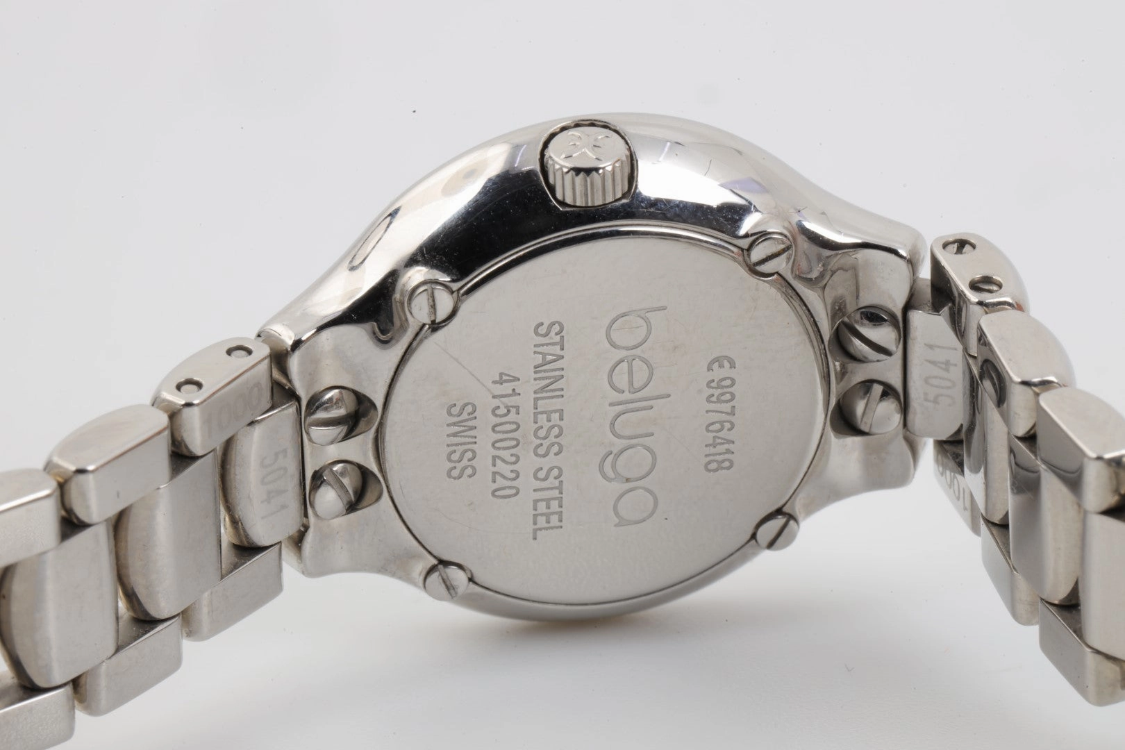 Ebel Beluga E9976418 Stainless Steel & Diamond 25mm Ladies Watch (Box&Papers)