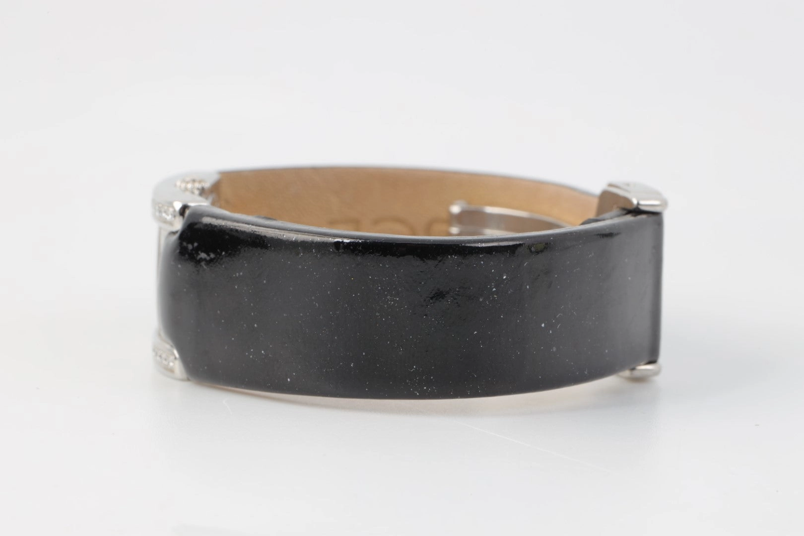 Ebel Beluga Manchette E 9057a28-10 Stainless Diamond Bezel 28mm Ladies Watch