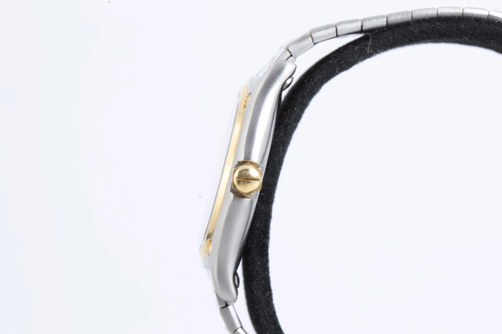 Ebel Classic Wave 181908 Stainless Steel & 18K Yellow Gold 26mm Ladies Watch