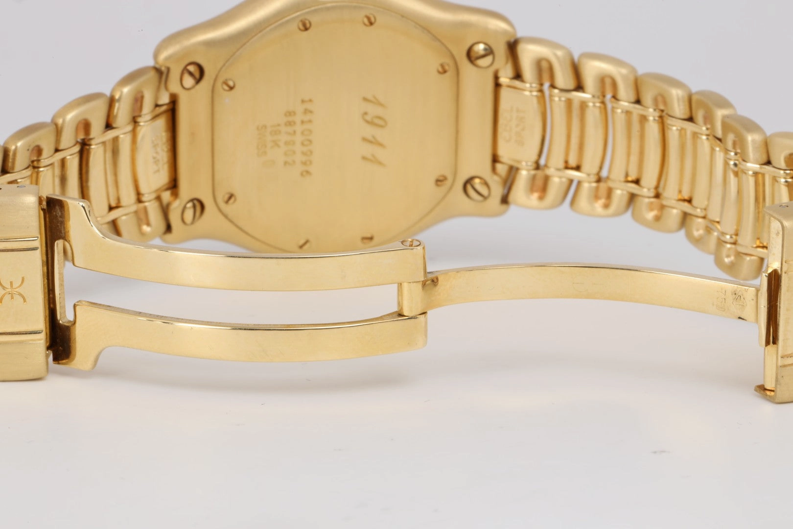 Ebel Sportwave 887902 18k Yellow Gold 34mm Watch (131.07g.)