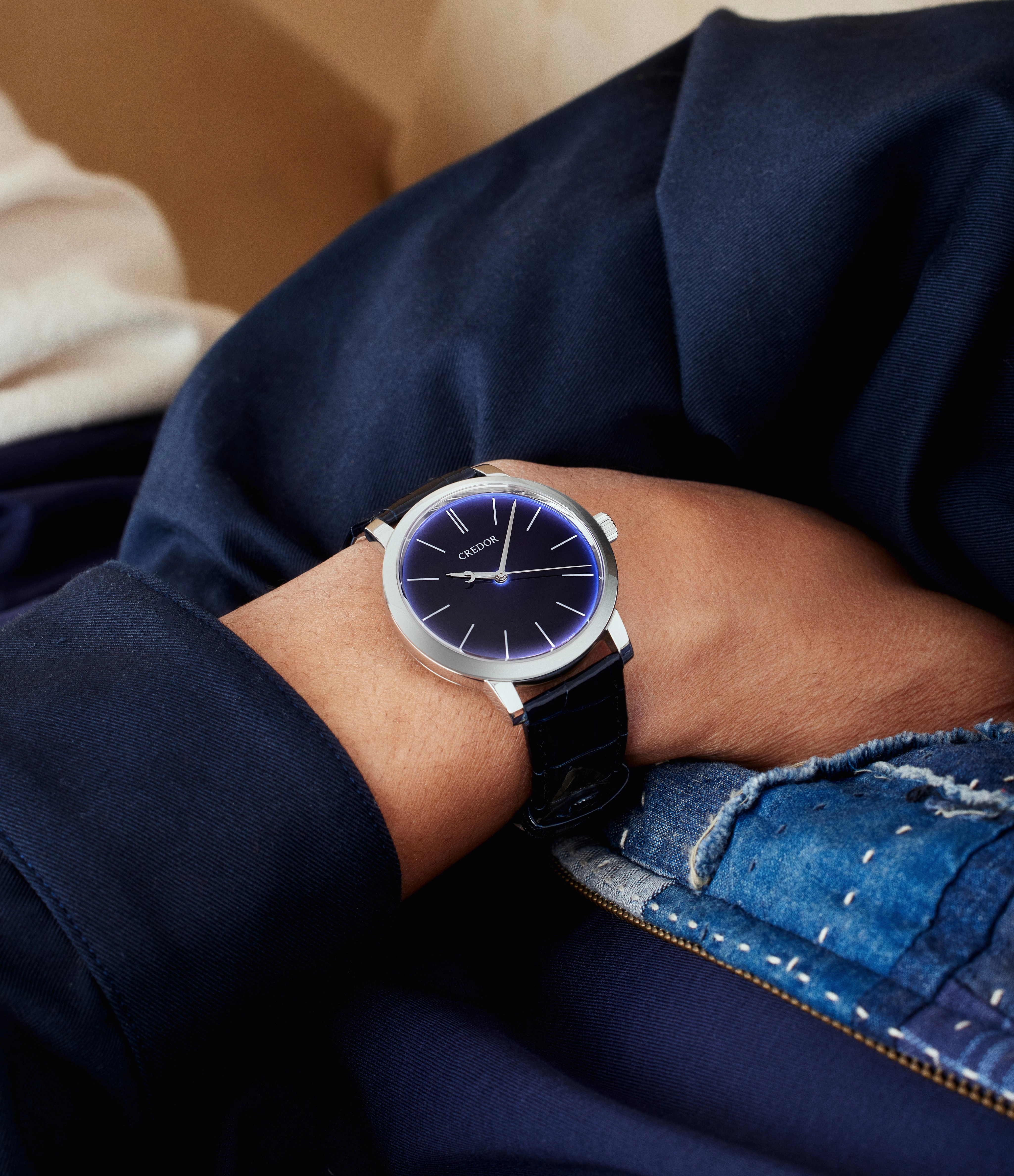 Eichi II | 'Ruri' Blue Dial | GBLT997 | Platinum