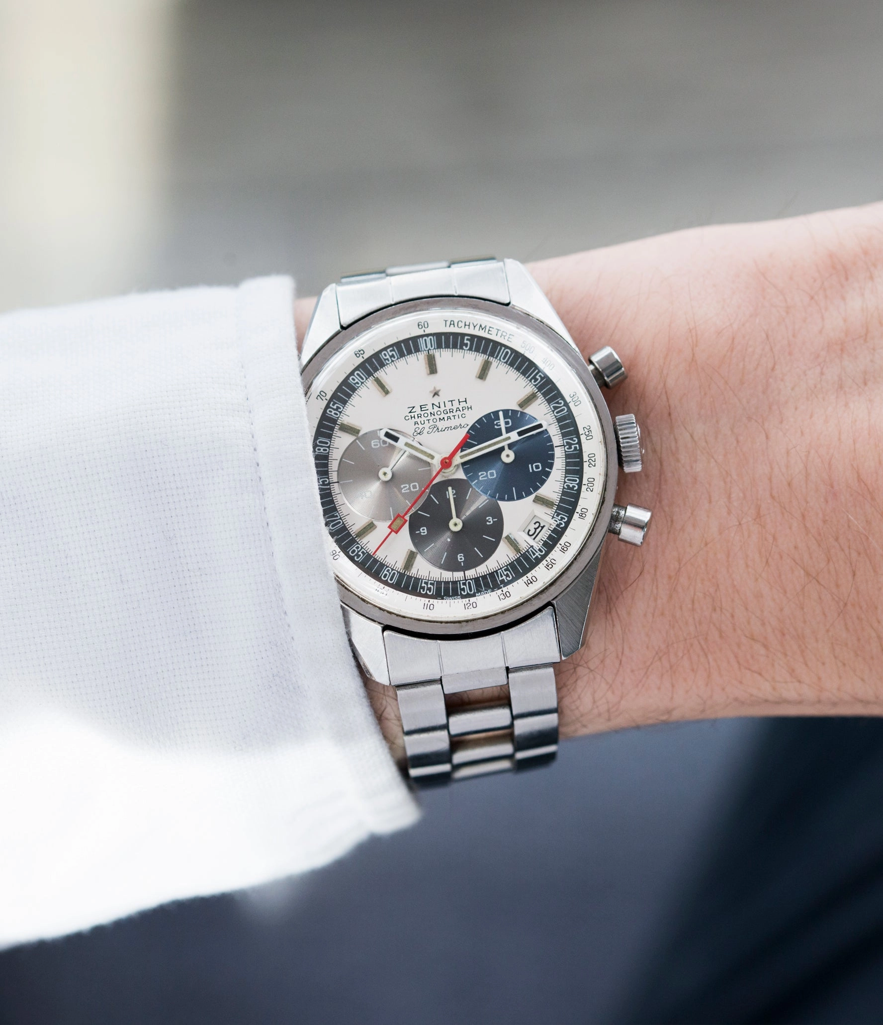 El Primero A386 | Steel