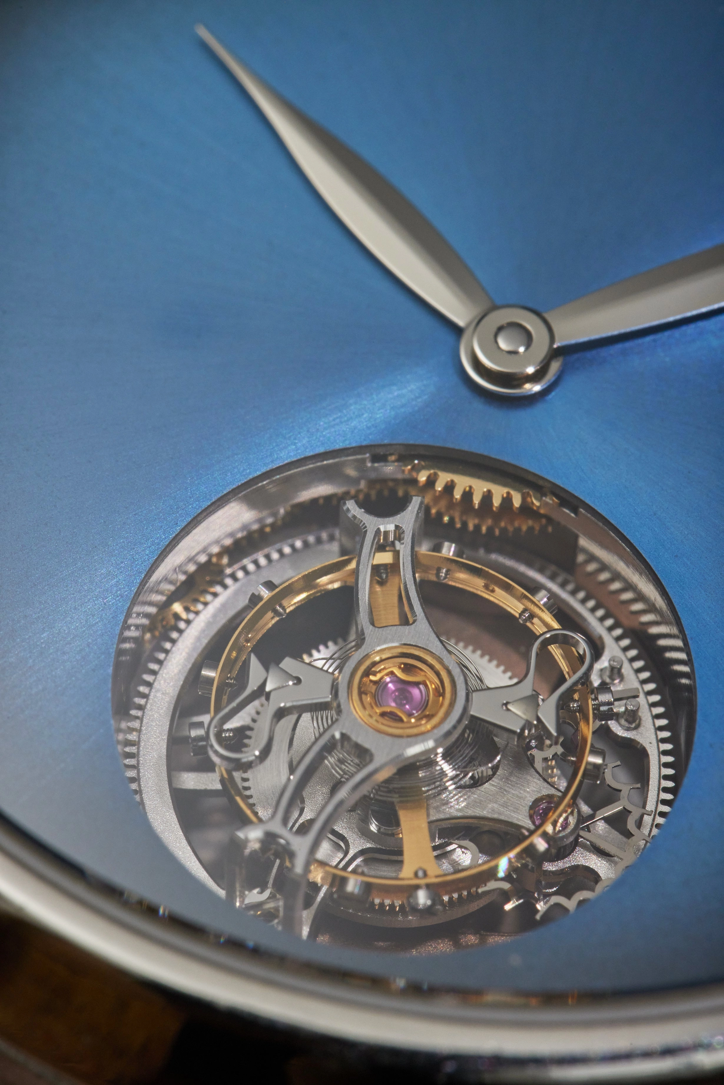 Endeavour Tourbillon Concept | "Funky Blue" | White Gold