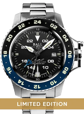 Engineer Hydrocarbon AeroGMT Sled Driver Black/Blue - Ltd Ed 199pcs Ref. DG2018C-S17C-BK