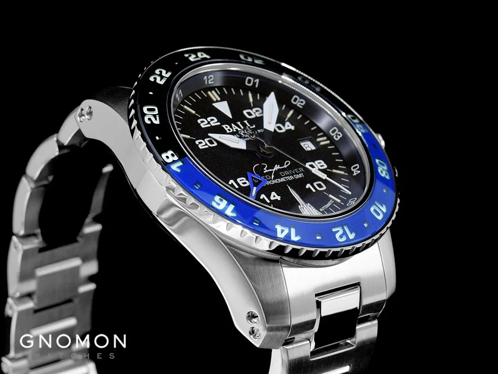 Engineer Hydrocarbon AeroGMT Sled Driver Black/Blue - Ltd Ed 199pcs Ref. DG2018C-S17C-BK