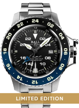 Engineer Hydrocarbon AeroGMT Sled Driver Black/Blue - Ltd Ed 199pcs Ref. DG2018C-S17C-BK