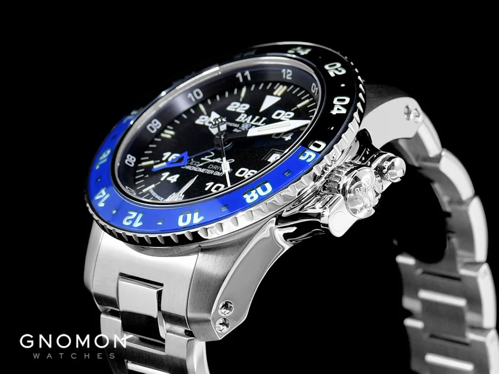 Engineer Hydrocarbon AeroGMT Sled Driver Black/Blue - Ltd Ed 199pcs Ref. DG2018C-S17C-BK