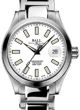 Engineer III Marvelight Chronometer White Ref. NM9026C-S6CJ-WH - 904L Steel