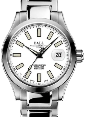 Engineer III Marvelight Chronometer White Ref. NM9026C-S6CJ-WH - 904L Steel