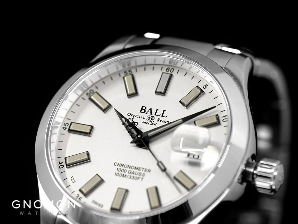 Engineer III Marvelight Chronometer White Ref. NM9026C-S6CJ-WH - 904L Steel