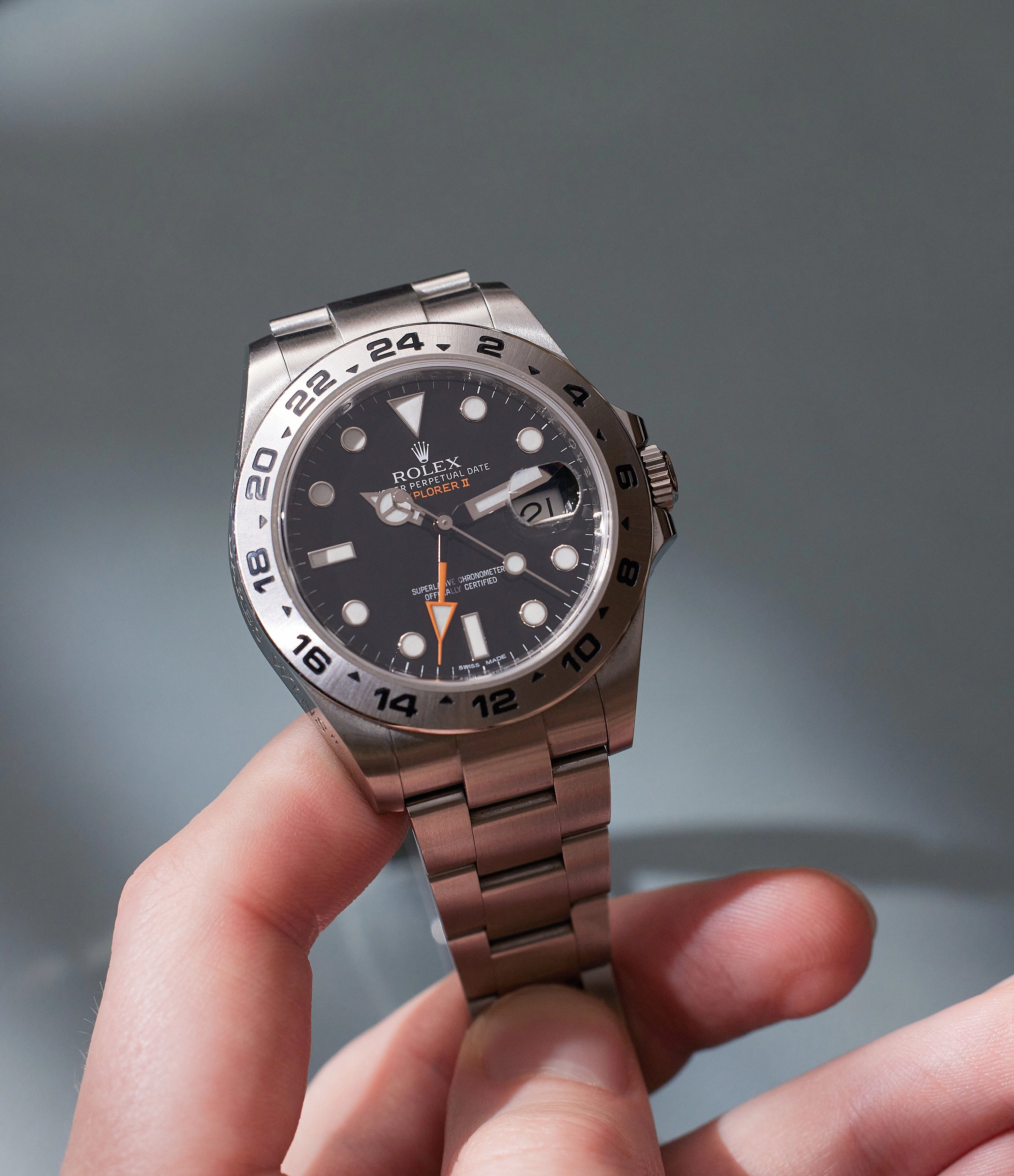 Explorer II | 'SAS' | Stainless Steel