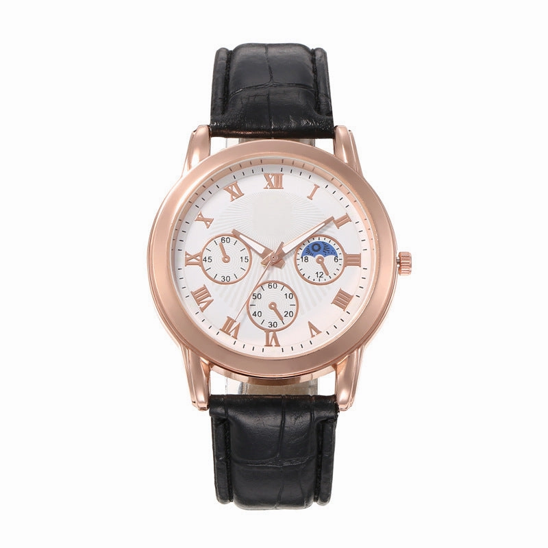 Fake three-eye men's belt watch wholesale