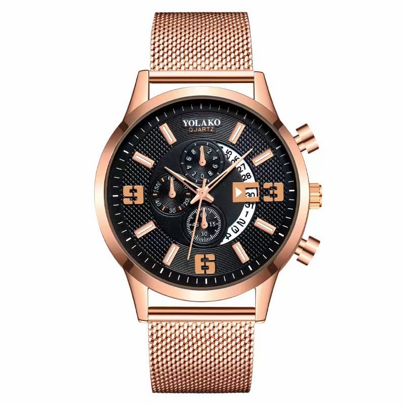 Fashion Big Digital Calendar Men's Watch