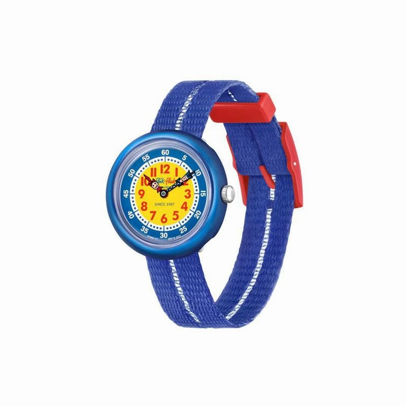 Flik Flak RETRO BLUE Watch FBNP187
