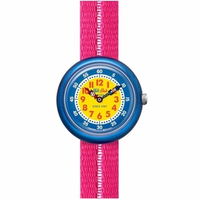 Flik Flak RETRO PINK Watch FBNP190