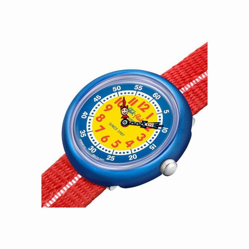 Flik Flak RETRO RED Watch FBNP188