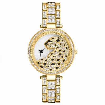 Full-Diamond Womens Watch Steel Band Classic