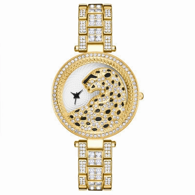 Full-Diamond Womens Watch Steel Band Classic