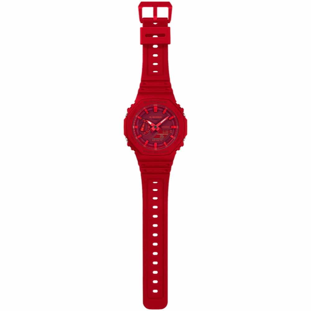 G-Shock Analog/Digital GA-2100 Series, Red