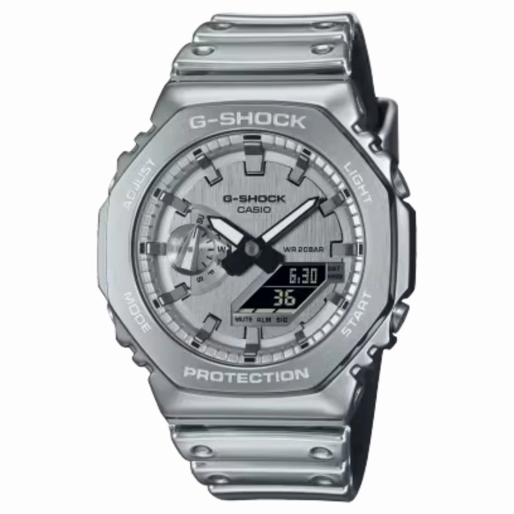 G-Shock G-Steel 2100 Series Metallic Watch