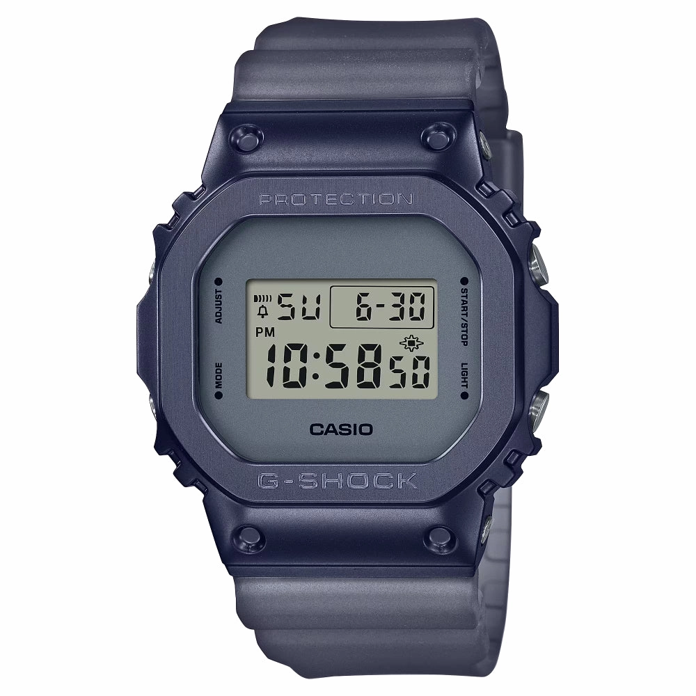 G-Shock G-Steel Digital Blue Resin with Translucent Band
