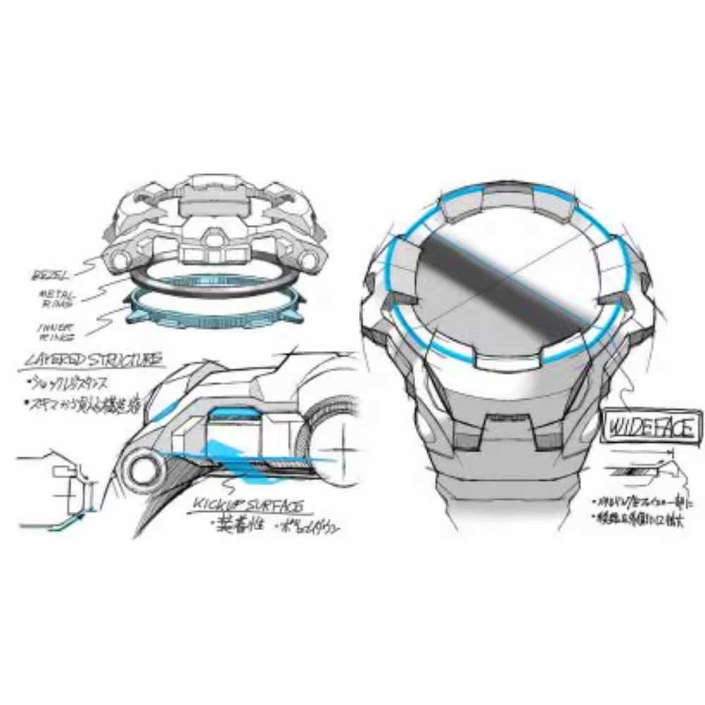 G-Shock Master of G-Air Gravitymaster - Black/Orange, GRB300-1A4