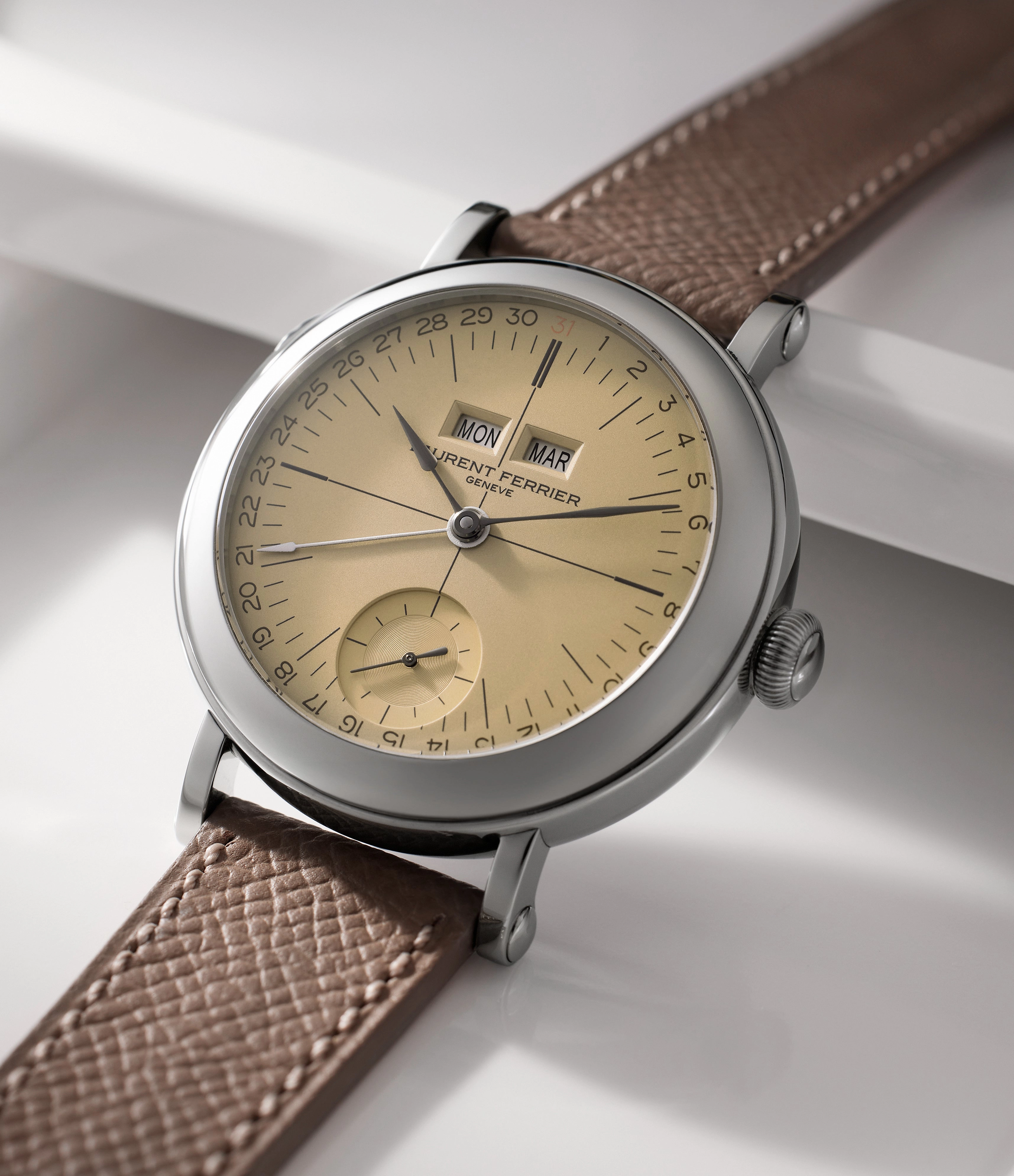 Galet Annual Calendar "Vintage" | Stainless Steel