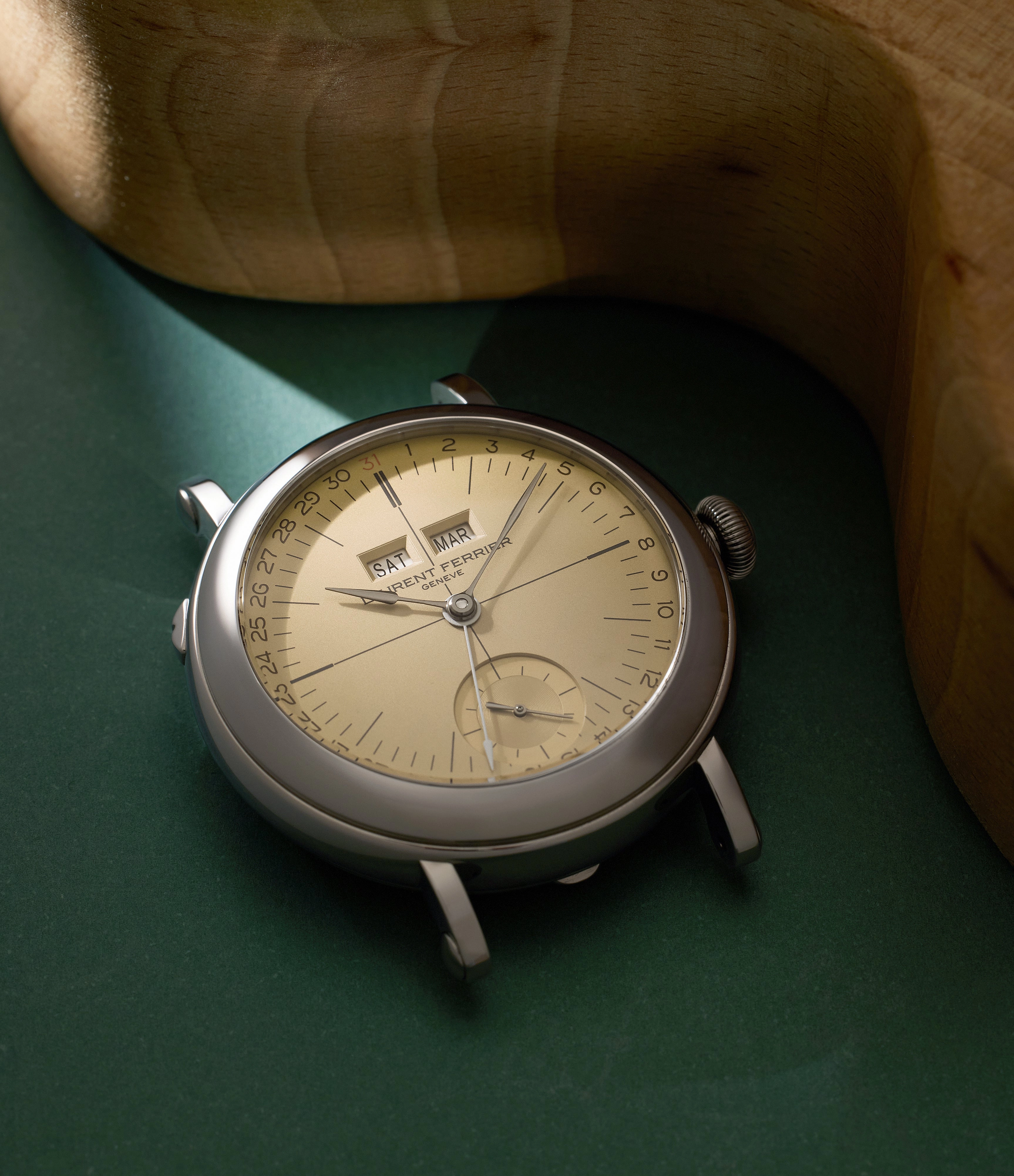 Galet Annual Calendar "Vintage" | Stainless Steel
