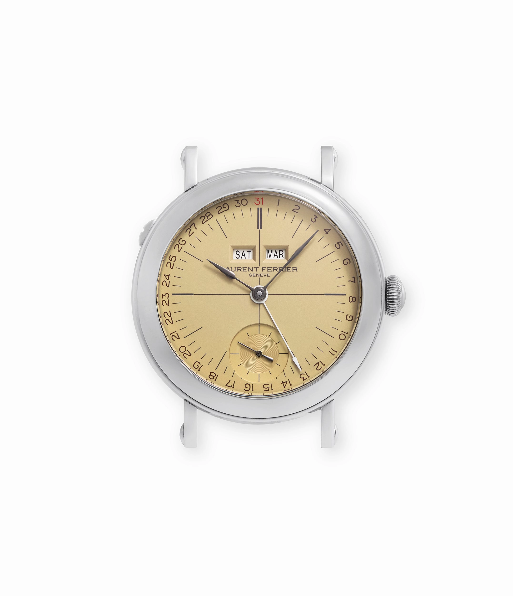 Galet Annual Calendar "Vintage" | Stainless Steel
