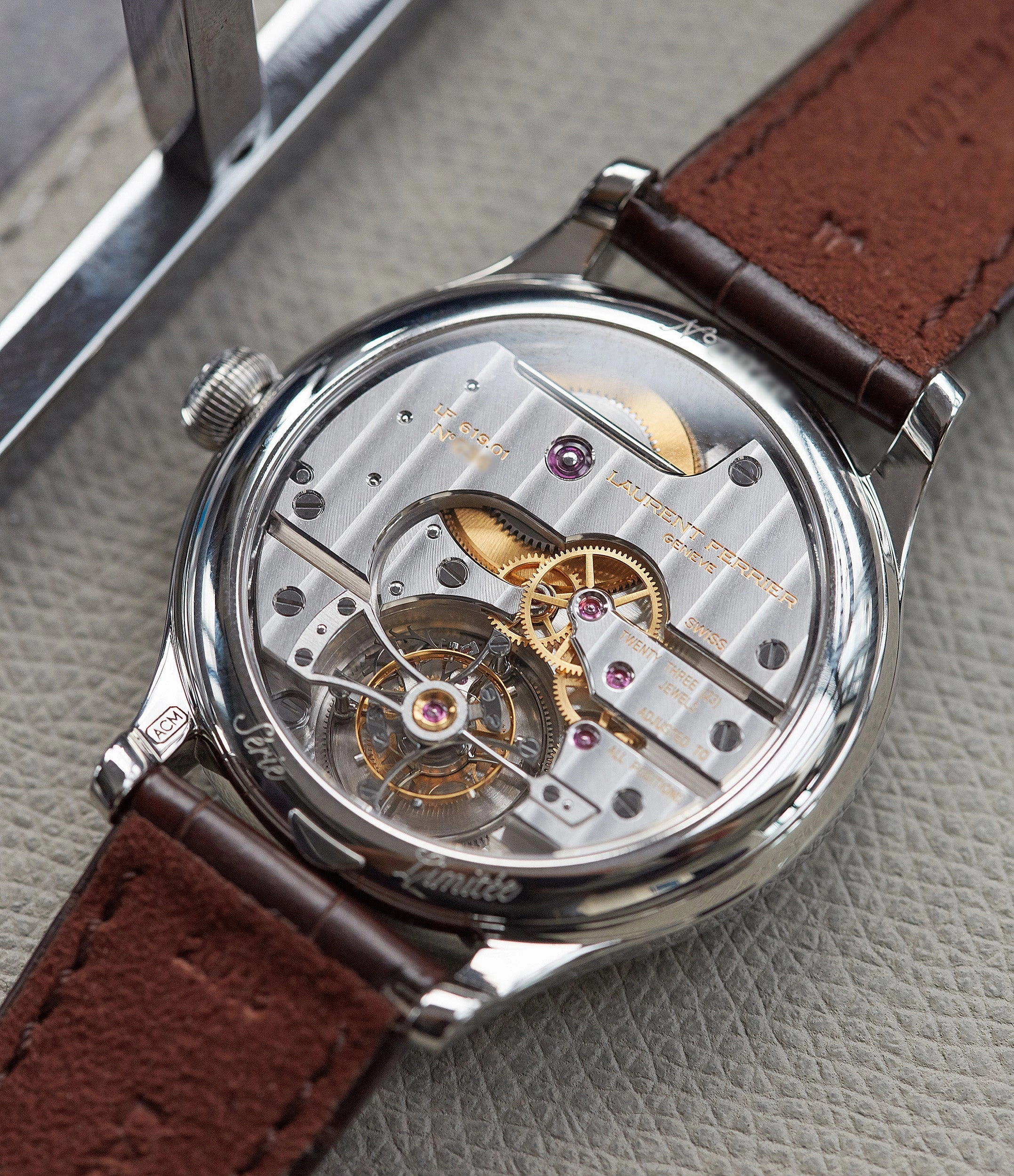 Galet Classic Tourbillon | Unique Enamel Dial | Steel