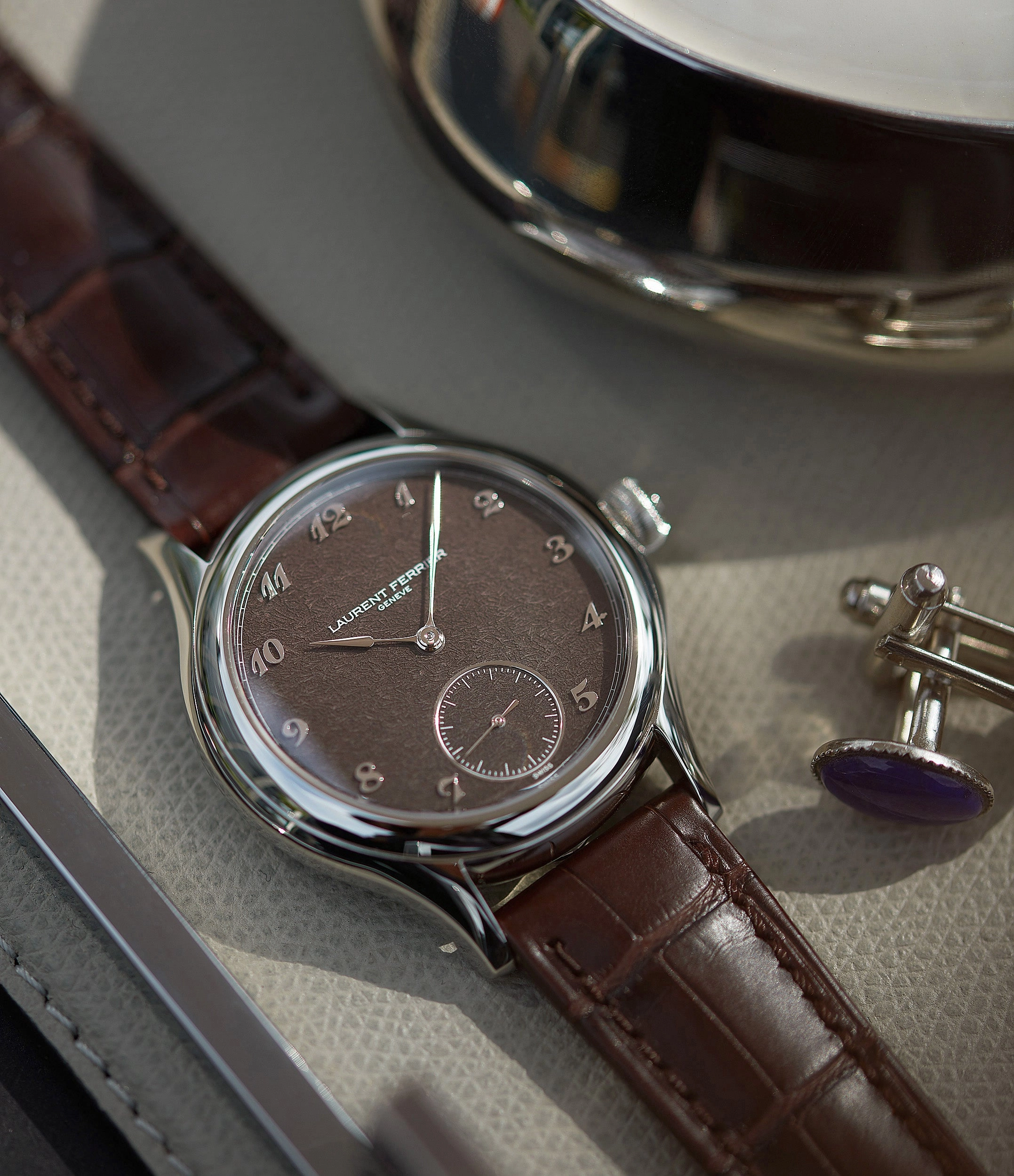 Galet Classic Tourbillon | Unique Enamel Dial | Steel