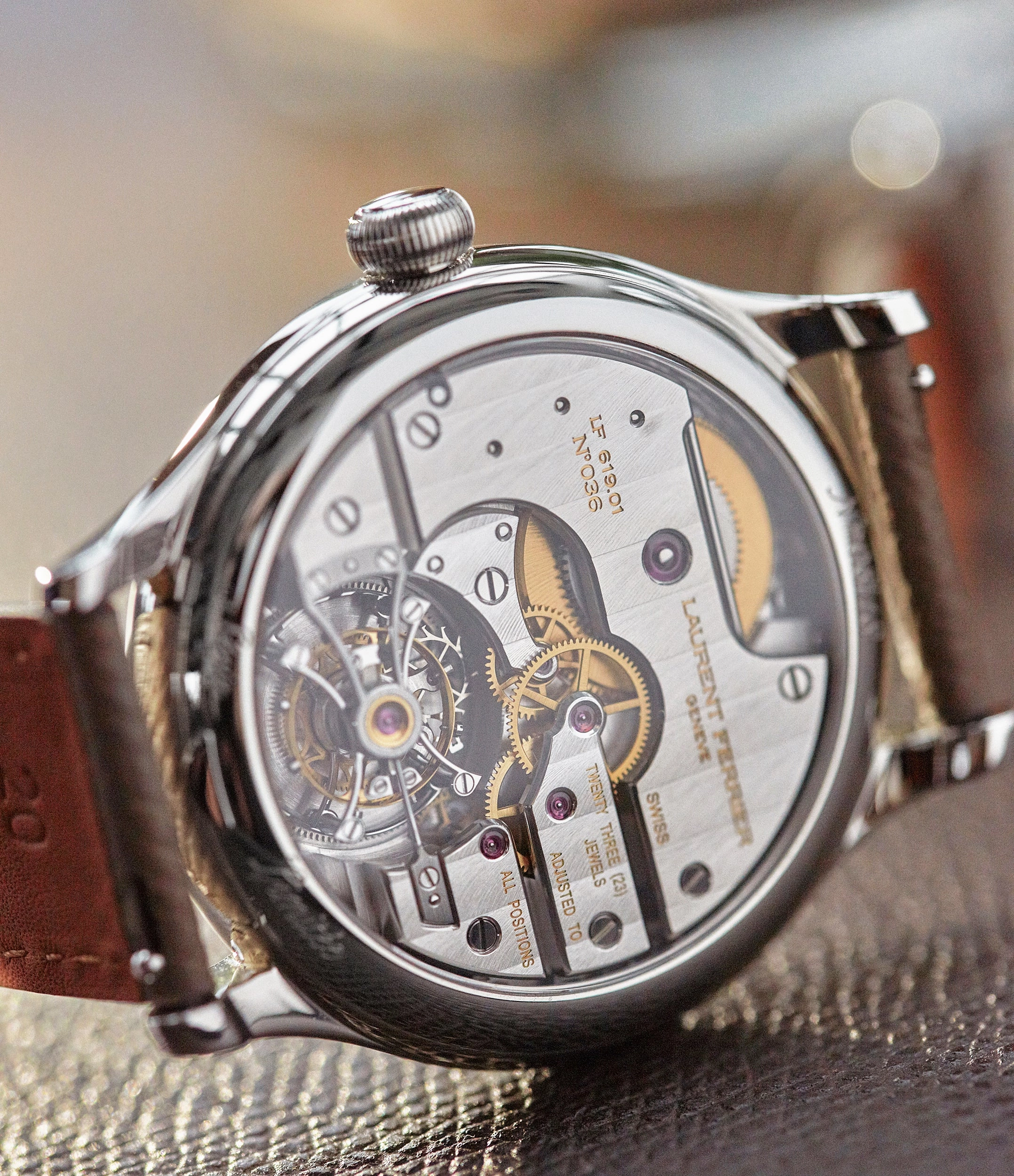 Galet Classic Tourbillon | Unique Enamel Dial | Steel