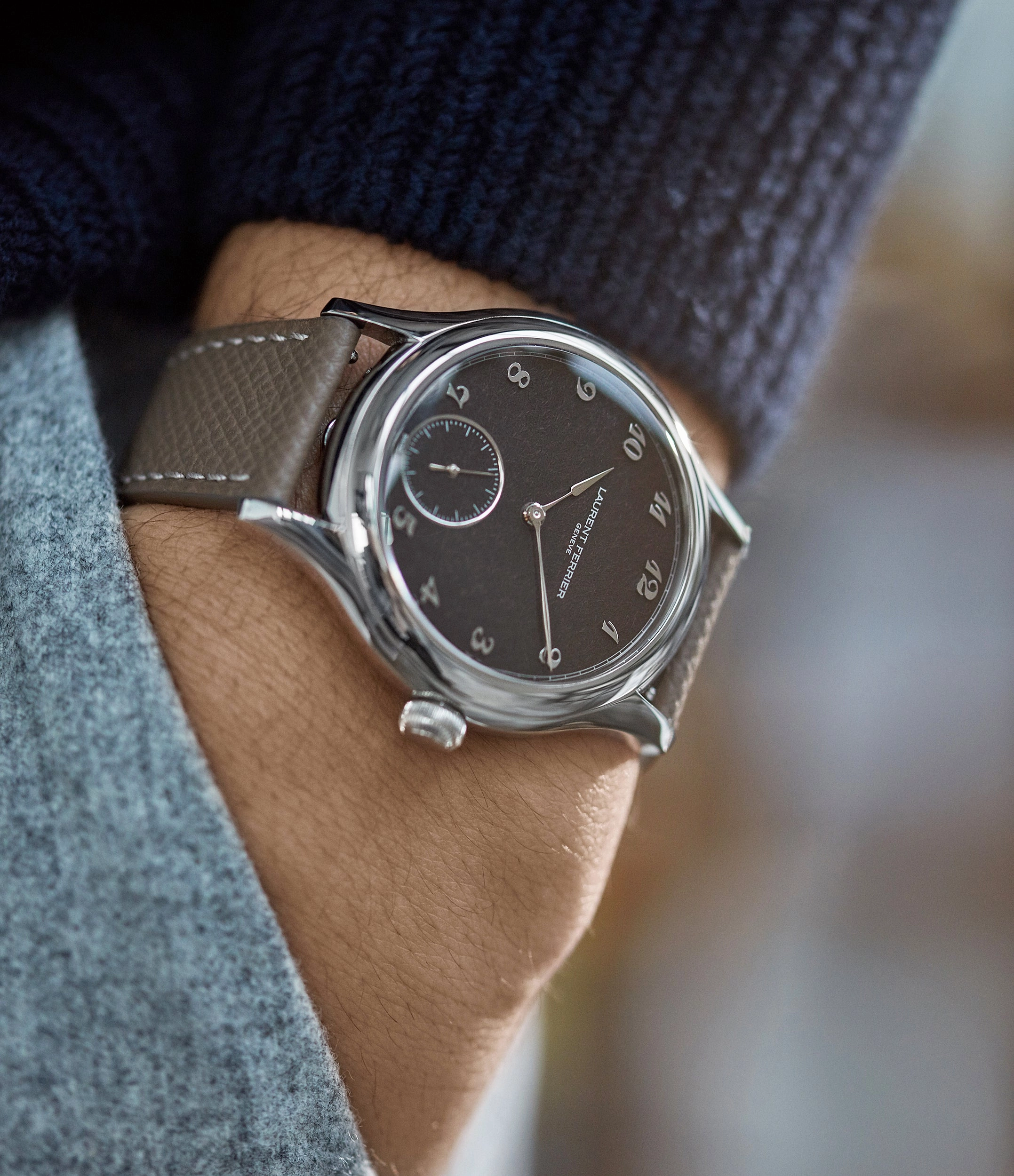 Galet Classic Tourbillon | Unique Enamel Dial | Steel