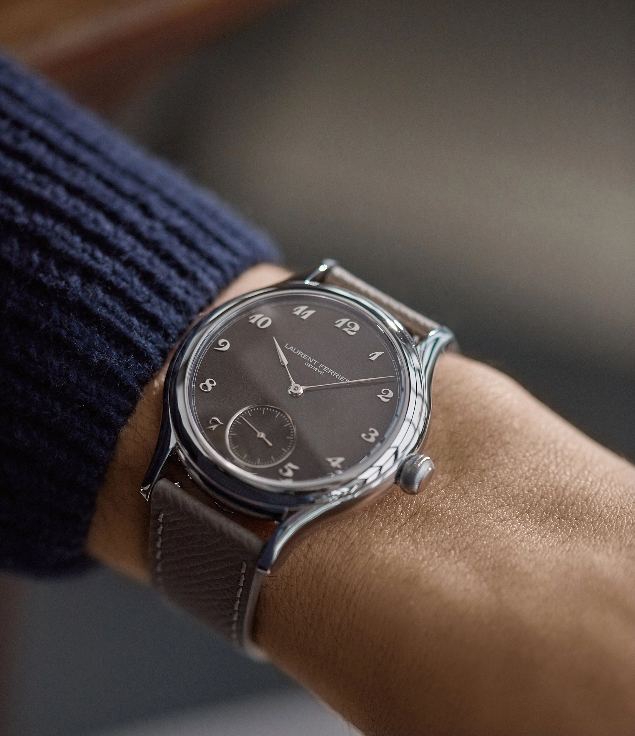 Galet Classic Tourbillon | Unique Enamel Dial | Steel