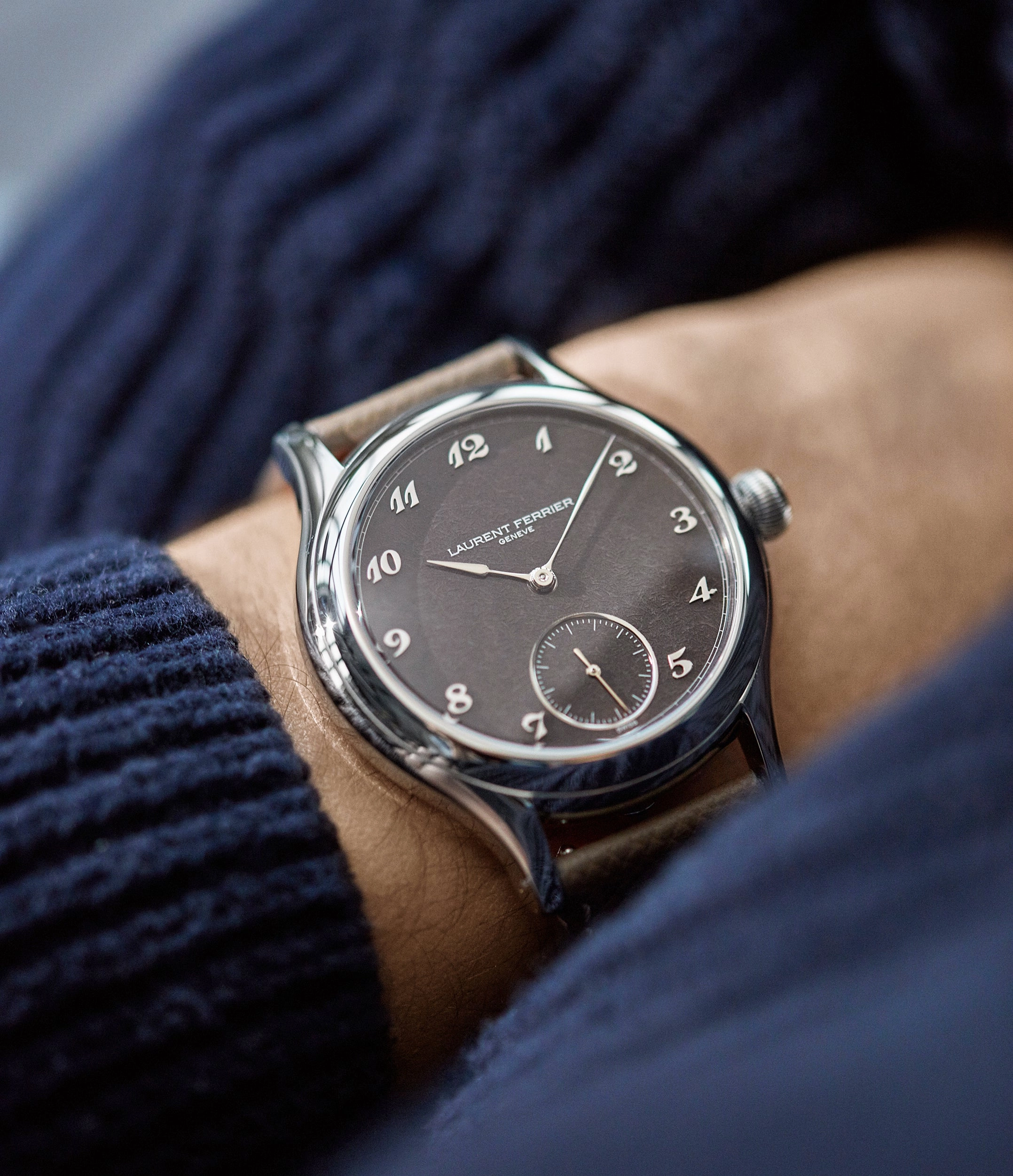Galet Classic Tourbillon | Unique Enamel Dial | Steel