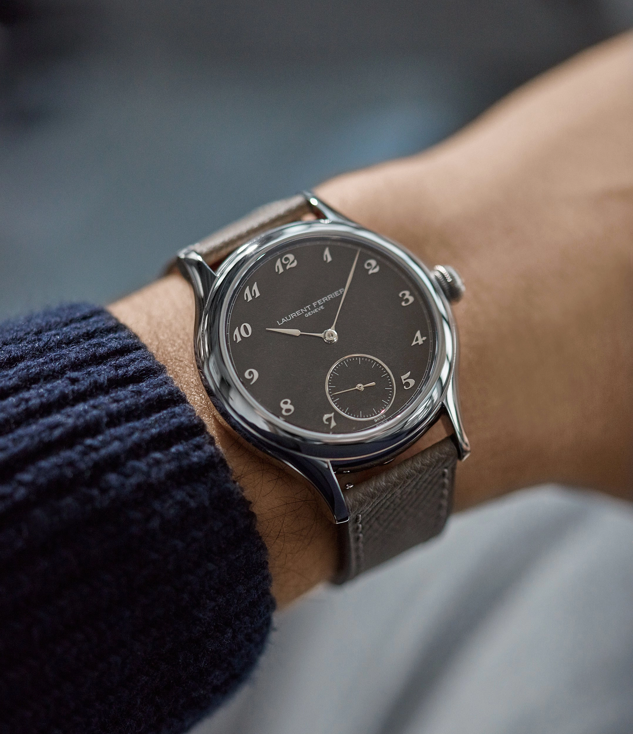 Galet Classic Tourbillon | Unique Enamel Dial | Steel