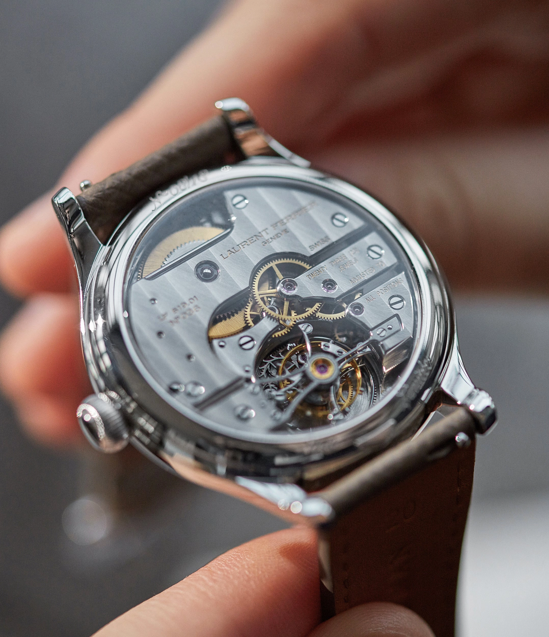 Galet Classic Tourbillon | Unique Enamel Dial | Steel